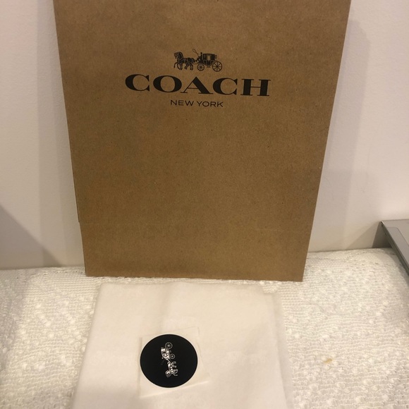 COACH Wallet Wrist-let Khaki Blossom Leather - Picture 4 of 4